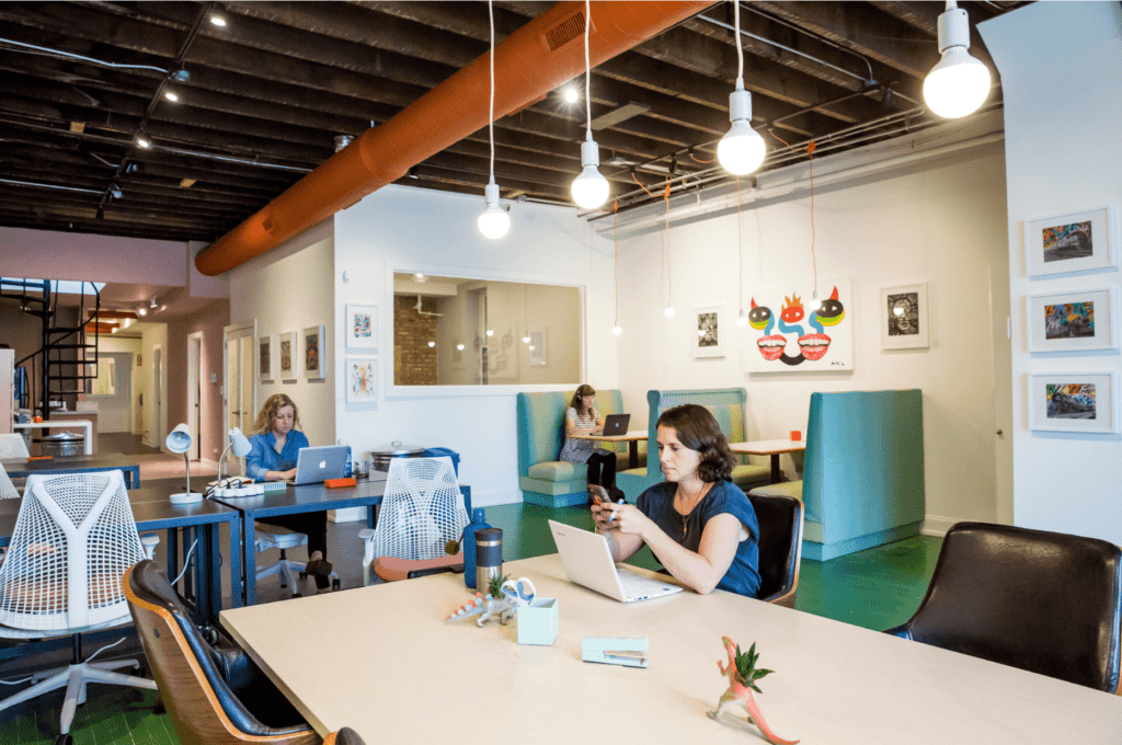 ampersand coworking space in chicago